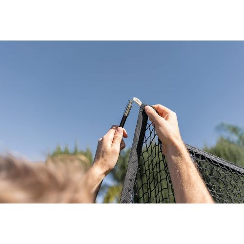 스킬즈 SKLZ Home Range Golf Net for Backyard Practice with Dual Net for Smooth Ball Return and Carry Bag