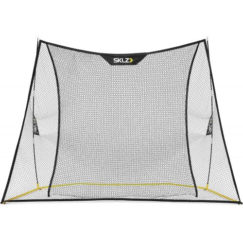 스킬즈 SKLZ Home Range Golf Net for Backyard Practice with Dual Net for Smooth Ball Return and Carry Bag