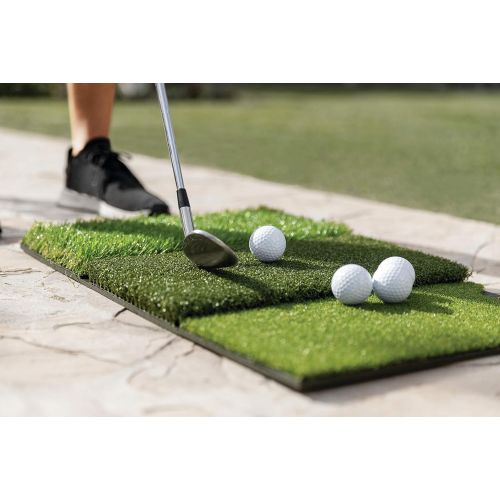 스킬즈 SKLZ Pure Practice Golf Mat Training Aid for Backyard Driving and Chipping