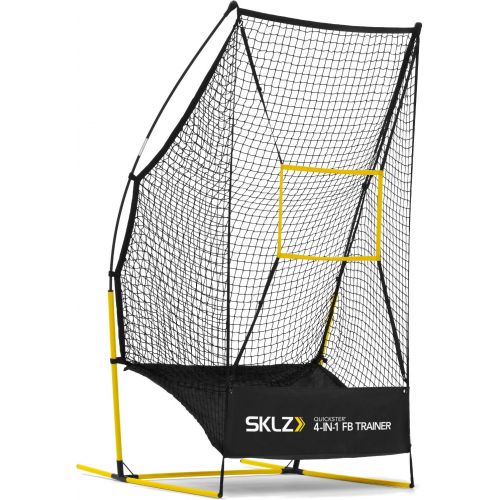 스킬즈 SKLZ Quickster 4-in-1 Multi-Skill Football Net for Pass, Punt, Kick and Snap Training