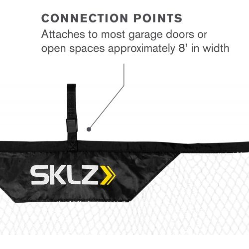 스킬즈 SKLZ Baseball, Softball, and Golf Hanging Net for Hitting, Pitching and Driving Practice (7-feet X 7.5-feet)