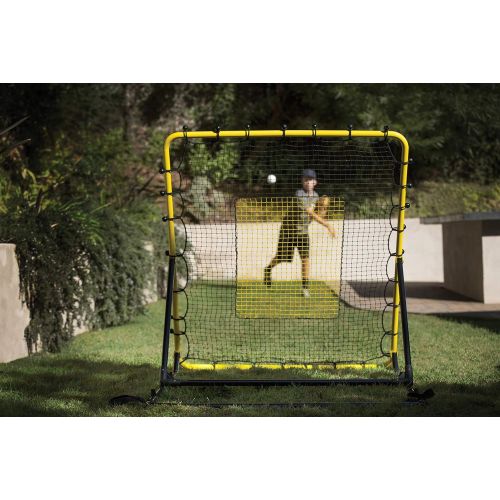 스킬즈 SKLZ Baseball and Softball Rebounder Net for Pitching and Fielding Training, 4 x 4.5 feet