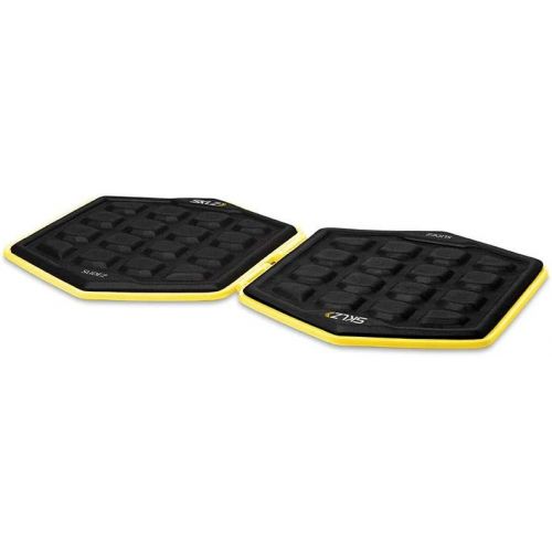 스킬즈 SKLZ Slidez Dual-Sided Exercise Glider Discs for Core Stability Exercises for Hands & Feet, Standard Use