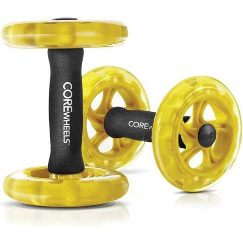 스킬즈 SKLZ Core Wheels Dynamic Strength and Ab Trainer Roller, Set of 2