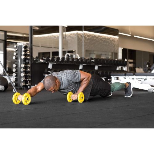 스킬즈 SKLZ Core Wheels Dynamic Strength and Ab Trainer Roller, Set of 2