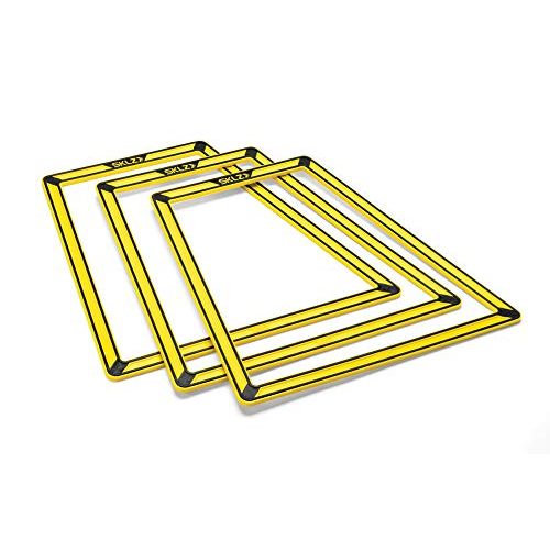 스킬즈 SKLZ Agility Trainer Pro Trapezoid Agility Trainers for Multi-Directional Ladder Patterns