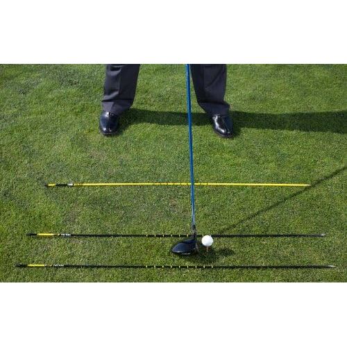 스킬즈 SKLZ Golf Alignment Sticks Training Aid with 3 Sticks