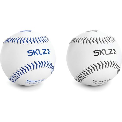 스킬즈 SKLZ Weighted Throwing Baseballs, 2-Pack (10 Ounce and 12 Ounce)