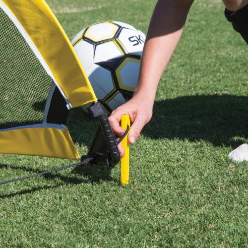 스킬즈 SKLZ Playmaker Portable Pop-Up Goal Set for Training and Pickup Games (Includes 2 Goals)