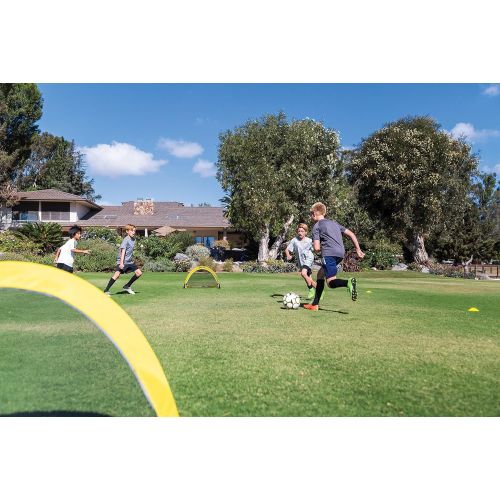 스킬즈 SKLZ Playmaker Portable Pop-Up Goal Set for Training and Pickup Games (Includes 2 Goals)