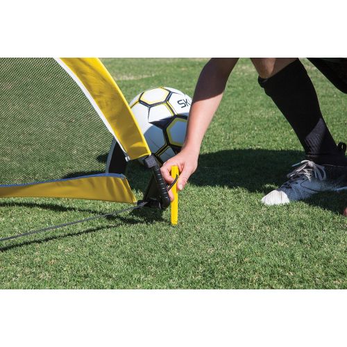 스킬즈 SKLZ Playmaker Portable Pop-Up Goal Set for Training and Pickup Games (Includes 2 Goals)