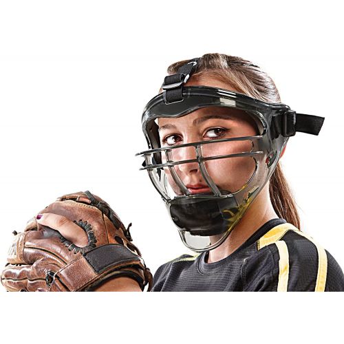 스킬즈 SKLZ Field Shield. Full-Face Protection Mask for Softball (Youth/Adult Sizes)