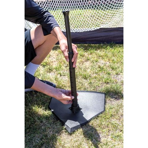 스킬즈 SKLZ Pop-Back Adjustable Youth Baseball and Softball Batting Tee