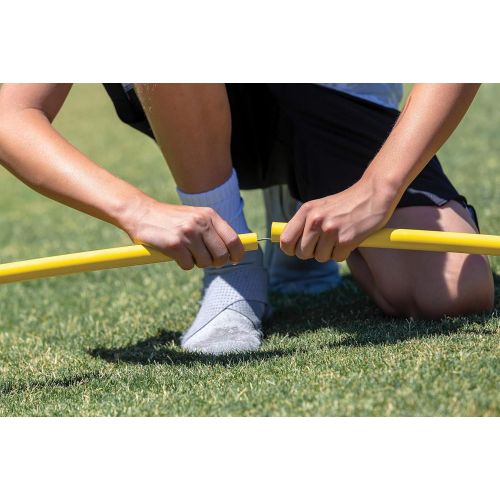 스킬즈 SKLZ Quickster Portable Football Training Net for Quarterback Passing Accuracy (7x7 Feet)