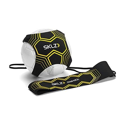 스킬즈 SKLZ Star-Kick Hands Free Solo Soccer Trainer- Fits Ball Size 3, 4, and 5