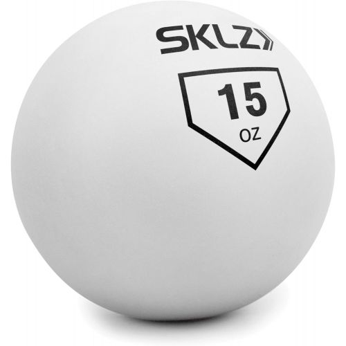 스킬즈 SKLZ Contact Ball Baseball and Softball Batting Training Ball, 15 Ounce