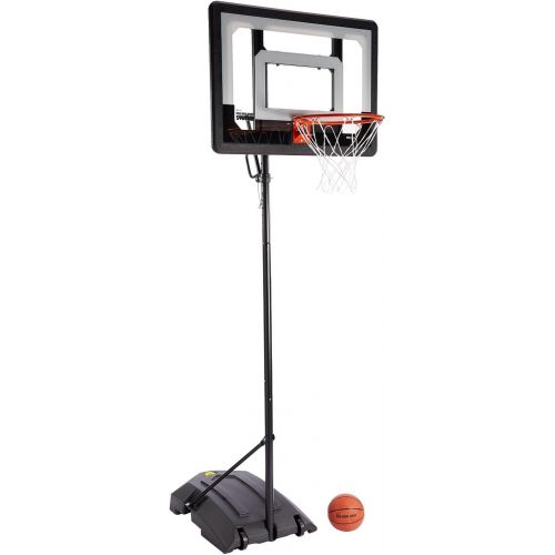 스킬즈 SKLZ Pro Mini Hoop Basketball System with Adjustable-Height Pole and 7-Inch Ball