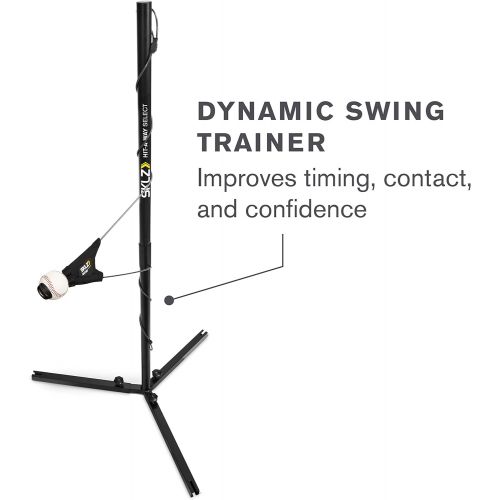 스킬즈 SKLZ Hit-A-Way Portable Baseball Training-Station Swing Trainer with Stand