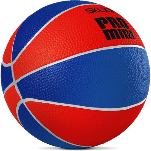 스킬즈 SKLZ Pro Mini Hoop 5-Inch Foam Basketball, Red/Blue