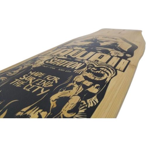  SKOCHO&Station Tabla Hawaii Freestyle Freeride PRO Bamboo Longboard Deck