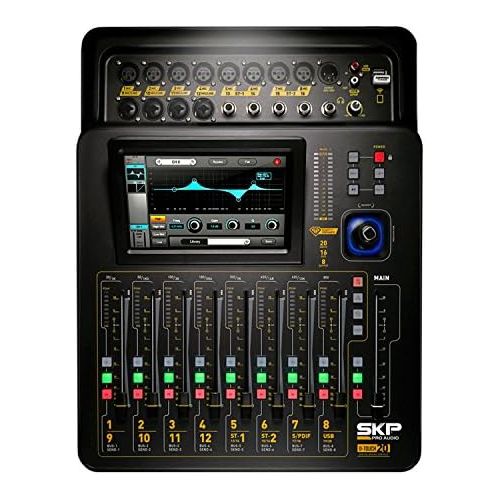  SKP Pro Audio D-Touch 20 Digital Mixing Console Touchscreen WiFi 20-Inputs16-Bus8-Outs