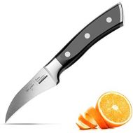 [아마존 핫딜]  [아마존핫딜]SKY LIGHT Peeling Knife, Razor Sharp Paring Knives Potato Tourne Cut Fruit Peeler Professional 2.75” Birds Beak German High Carbon Stainless Steel Small Kitchen Knife with Non Slip Ergonomic