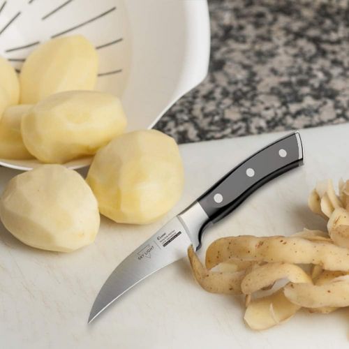  [아마존 핫딜]  [아마존핫딜]SKY LIGHT Peeling Knife, Razor Sharp Paring Knives Potato Tourne Cut Fruit Peeler Professional 2.75” Birds Beak German High Carbon Stainless Steel Small Kitchen Knife with Non Slip Ergonomic