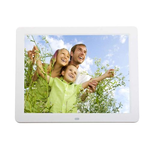  SKYM Digital Photo Frame 12 inch, 800600 HD Wide Screen High Resolution Picture Frame with Remote Control Suitable for Picture and Video, Have Bracket