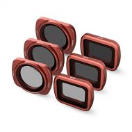 [아마존핫딜]SKYREAT Skyreat Kamera Objektiv ND Filtersatz 6-Pack (ND4, ND8, ND16, ND4PL, ND8PL, ND16PL) Kompatibel mit der DJI Osmo Pocket Gimbal Kamera Zubehoer