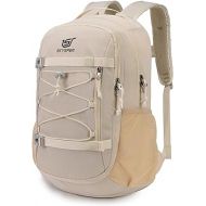 SKYSPER Hiking Backpack 25L Lightweight Travel Backpack Hiking Day Pack for Men Women(Beige)