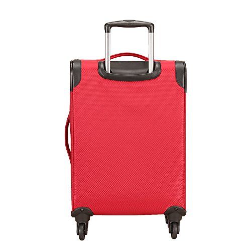  SKYWAY Skyway Luggage Mirage Superlight 20-Inch 4 Wheel Expandable Carry-On, Formula 1 Red, One Size