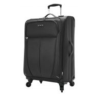 SKYWAY Skyway Luggage Mirage Superlight 24-Inch 4 Wheel Expandable Upright, Black, One Size
