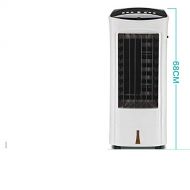 SL&LFJ Air conditioning fan,Home cooling heating dual cooling mobile refrigeration office small air conditioner with 4 caster wheels-C