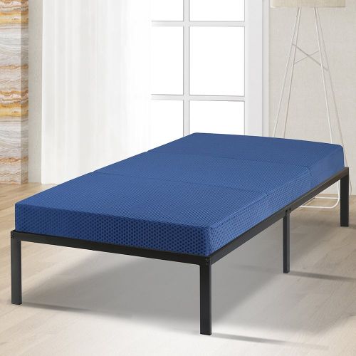  SLEEPLACE VC04TM02T Mattress Blue, Twin, 78x38x4 Inch