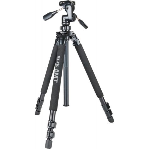  SLIK Pro 700DX Tripod KIT with 3-Way Pan & Tilt Head, for Mirrorless/DSLR Sony Nikon Canon Fuji Cameras and More - Black (615-316)