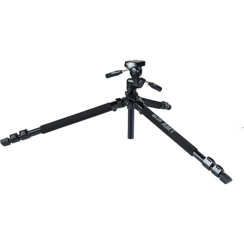  SLIK Pro 700DX Tripod KIT with 3-Way Pan & Tilt Head, for Mirrorless/DSLR Sony Nikon Canon Fuji Cameras and More - Black (615-316)