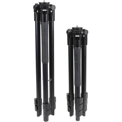  SLIK Pro AL-324 Leg only for Mirrorless/DSLR Sony Nikon Canon Fuji Cameras and More - Black (613-356)