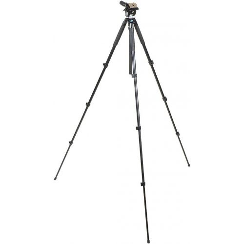  SLIK Sprint PRO III Travel Tripod EZ w/SH-707E 2-Way Head for Mirrorless/DSLR Sony Nikon Canon Fuji Cameras and More - Black (611-853)