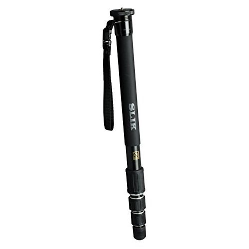  SLIK The Pro Pod 4-Section Monopod, for Mirrorless/DSLR Sony Nikon Canon Fuji Cameras and More - Black (618-720)