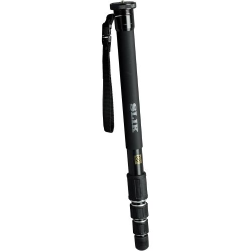  SLIK The Pro Pod 4-Section Monopod, for Mirrorless/DSLR Sony Nikon Canon Fuji Cameras and More - Black (618-720)