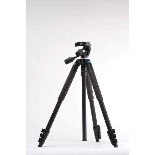  SLIK Sprint PRO III Black Tripod with 3 Axis Head SH-704E