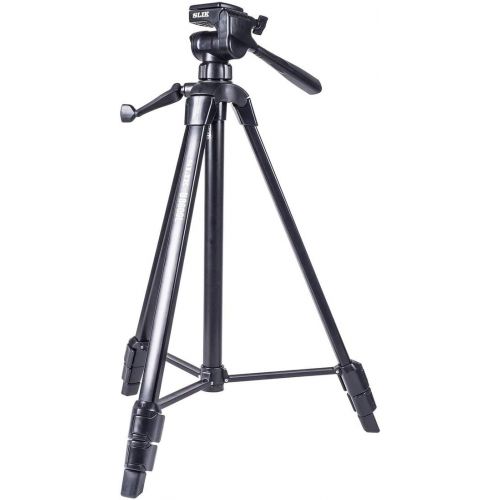  Slik SLIK U8800L Tripod with 3-Way, Pan-and-Tilt Head, Black (612-051)