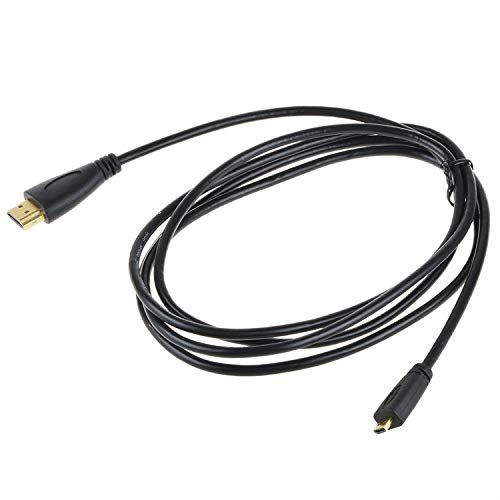 SLLEA Micro HDMI AV Video Cable Cord TV HDTV for GoPro Hero 5 6 Black HD 4K Camera