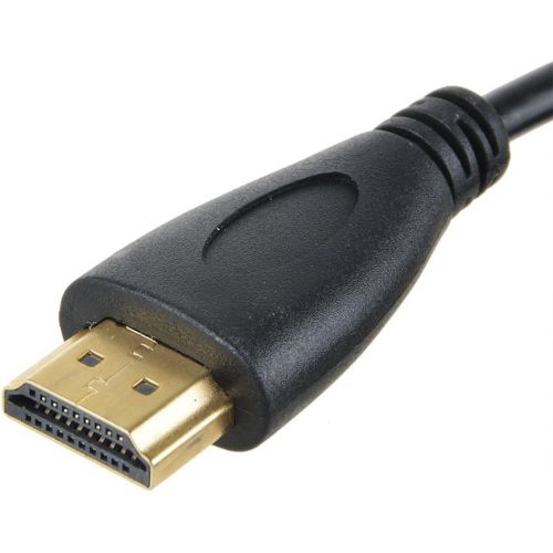  SLLEA (6FT) Micro HDMI 1080P A/V HD TV Video Cable for GO Pro HD Hero 3+ chdhx 302 chdsx 302 GO Pro Hero 4 CHDHX-401 CHDHY-401 3+ CHDHN-302 CHBDC-302