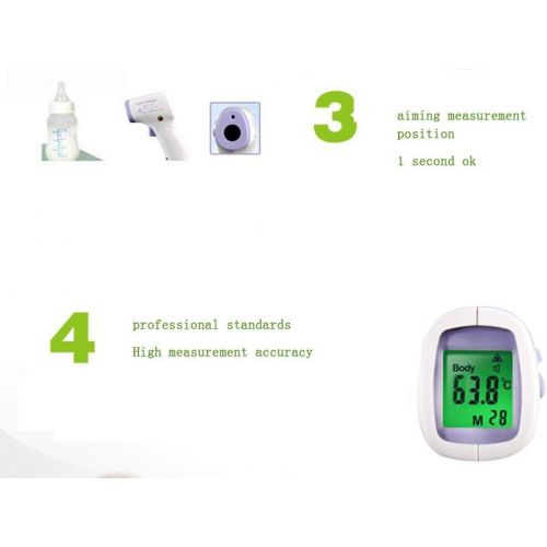  SLONG Fieber Fieber Thermometer Fuer Digitale Medizinische Infrarot-Stirn-Und Ohrthermometer Fuer Sauglinge, Kinder Und Erwachsene, Mit Fieber Indikation CE Und FDA-Zulassung