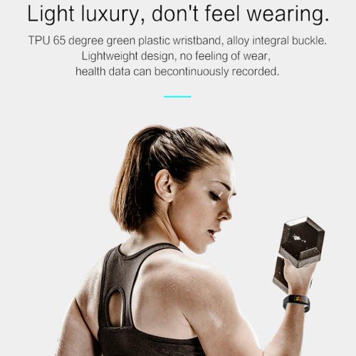  SLONG Fitness Tracker, Activity Tracker Watch with Heart Rate Monitor, Waterproof Smart Fitness Band with Pedometer, Calorie Counter, for Kids Women and Men,Blue