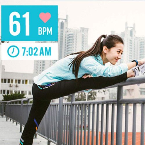 SLONG Fitness Tracker, Activity Watch with Heart Rate Monitor, Waterproof Smart Fitness Band with Pedometer, Calorie Counter, for Women and Men,Black