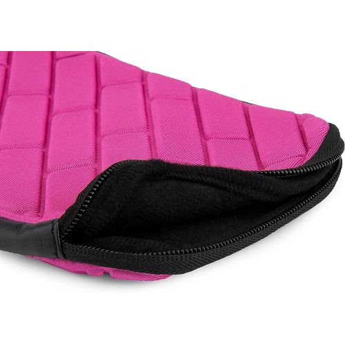  SLectionAccess Croco 3D Neoprene Sleeve for 7-Inch Tablets (CrocoIPMPNK)