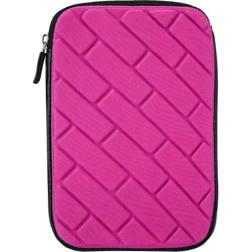  SLectionAccess Croco 3D Neoprene Sleeve for 7-Inch Tablets (CrocoIPMPNK)