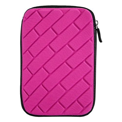  SLectionAccess Croco 3D Neoprene Sleeve for 7-Inch Tablets (CrocoIPMPNK)